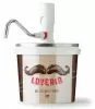 Poleva krémová Loveria Classica (oříšková čokoláda gianduia) - 5,5 kg